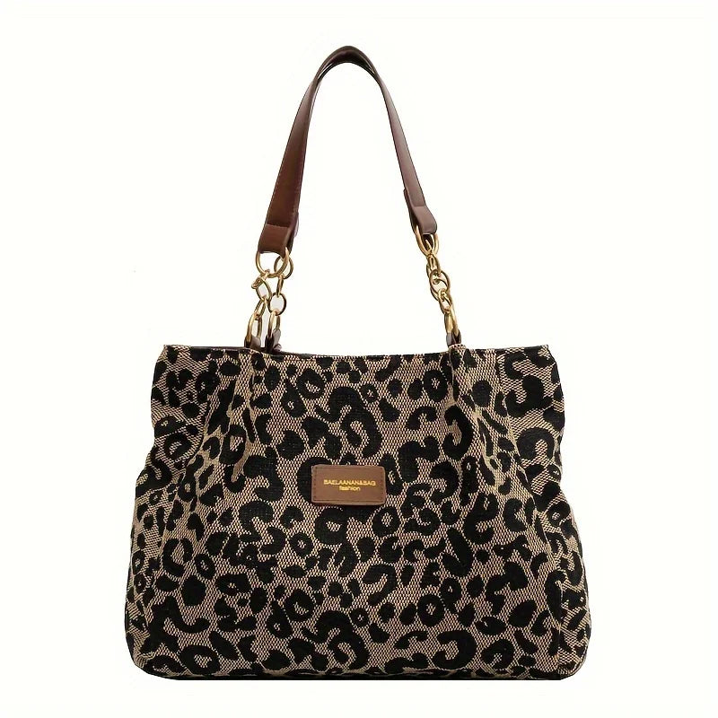 Flora™ | Stylish Leopard Print Bag