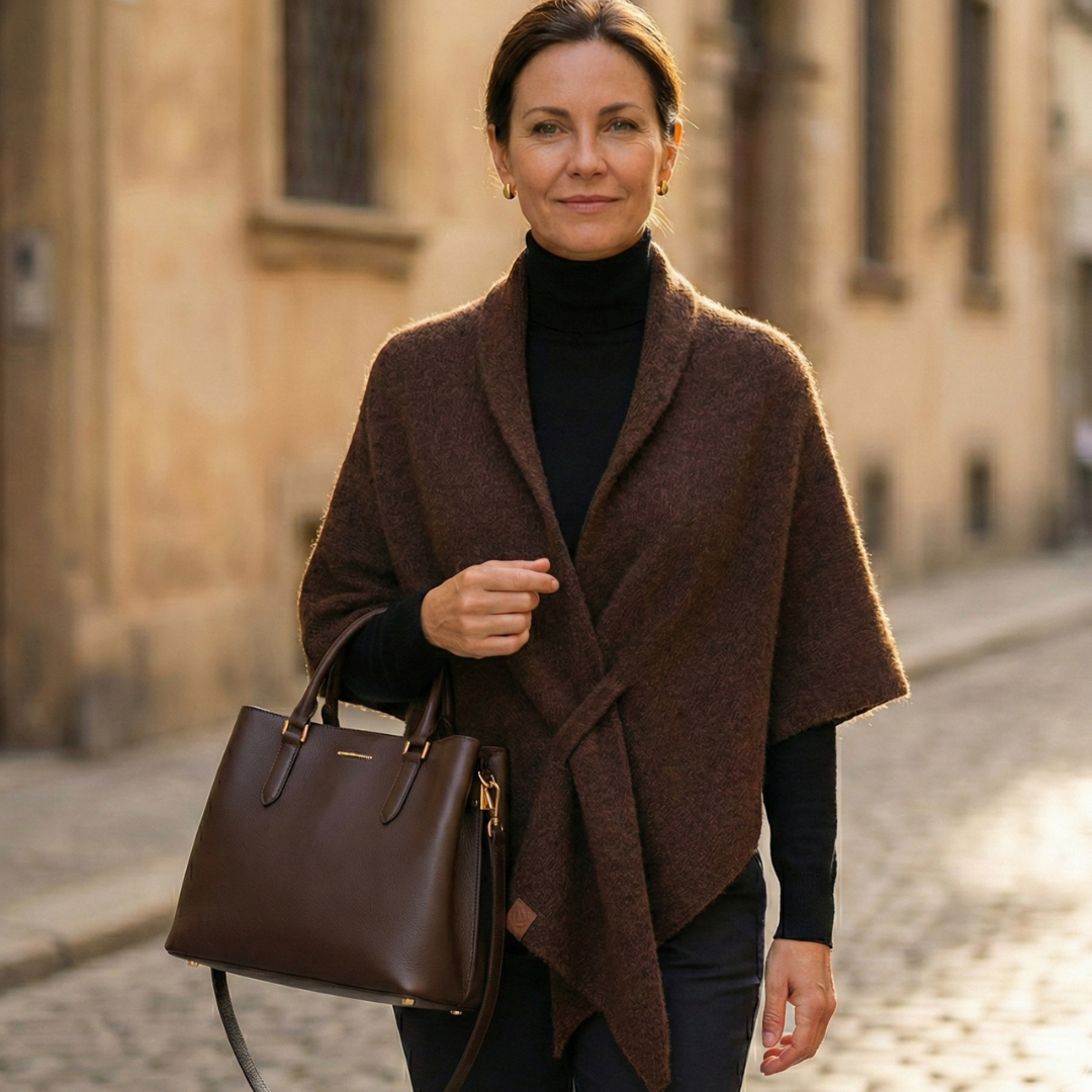 Aurelyn – Soft Knit Shoulder Shawl for Women