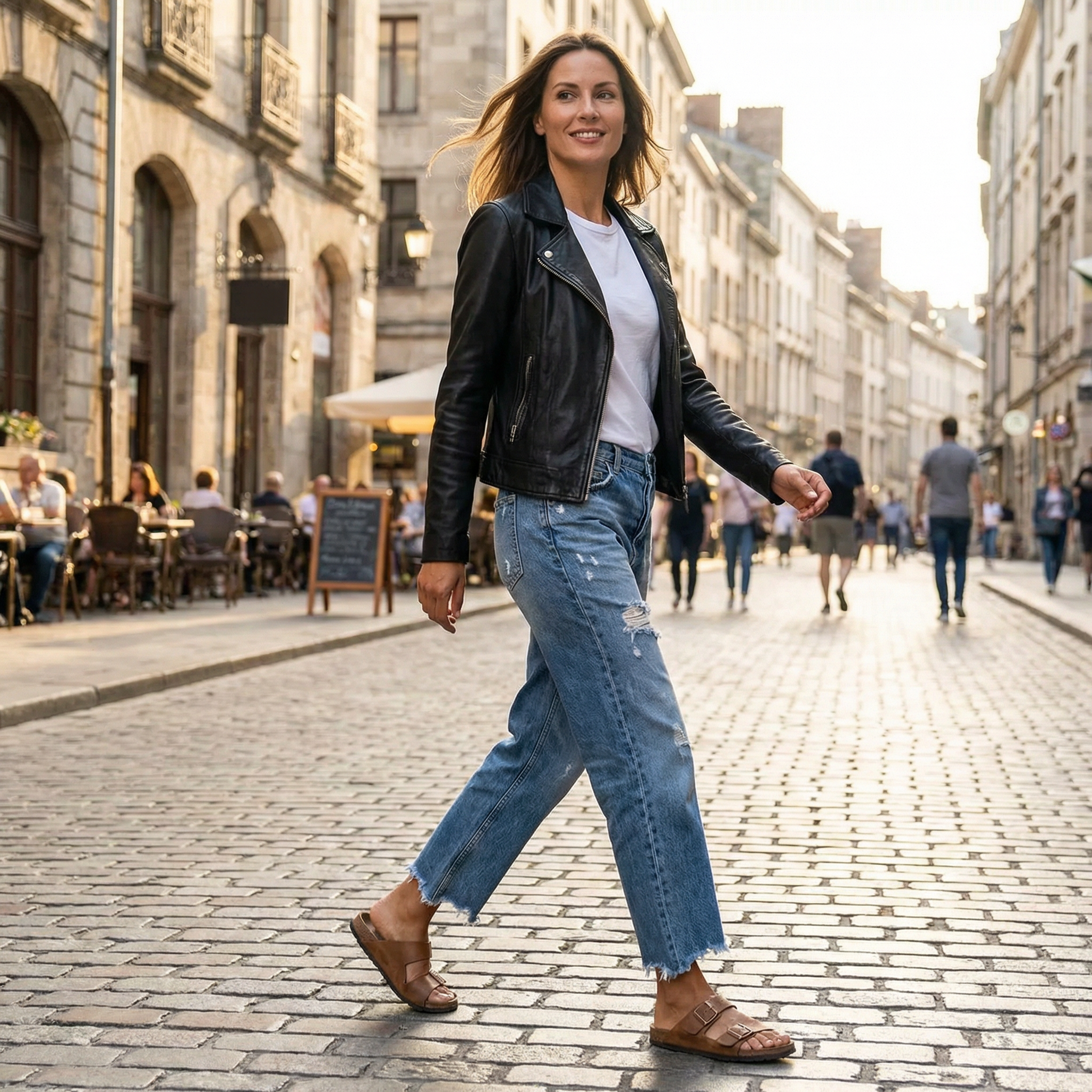 Danice™ | Cropped straight-leg jeans