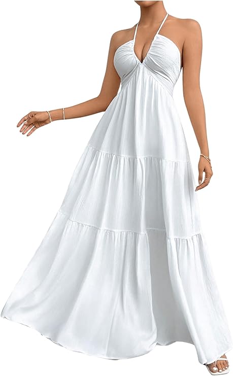 Elegant Flowing Maxi Dress - Flattering and Comfortable Cut