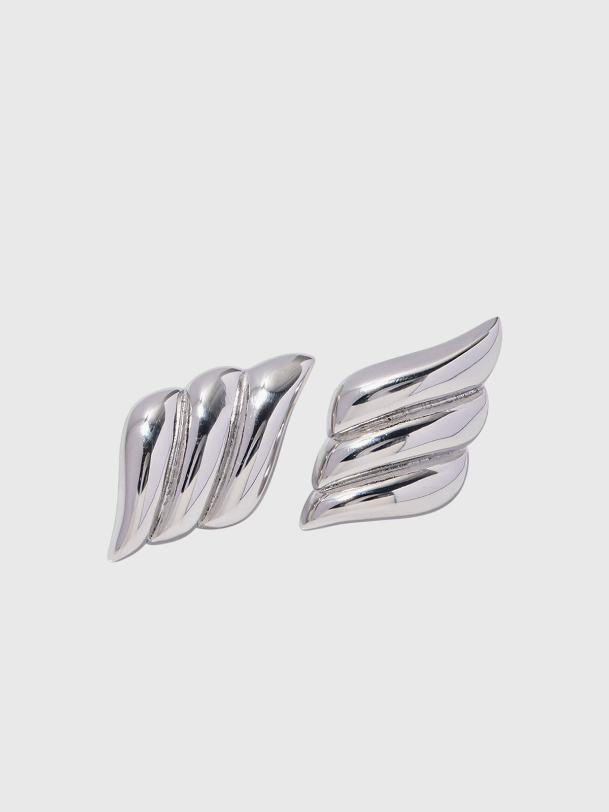 Aitana | Three-Layer Wing-Shaped Earrings