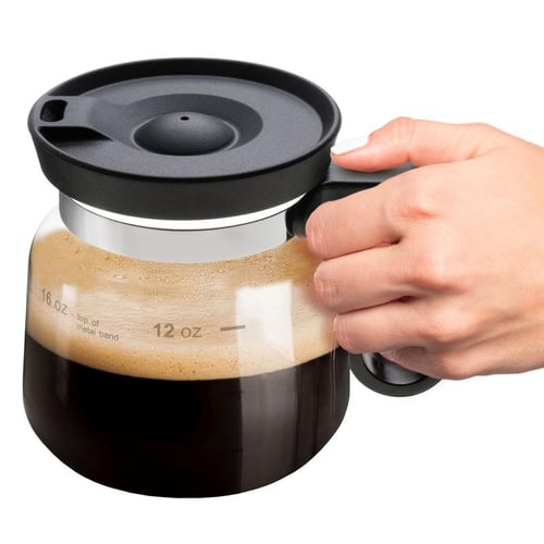 Brewbell – 16 Oz Pour-Over Inspired Glass Coffee Mug