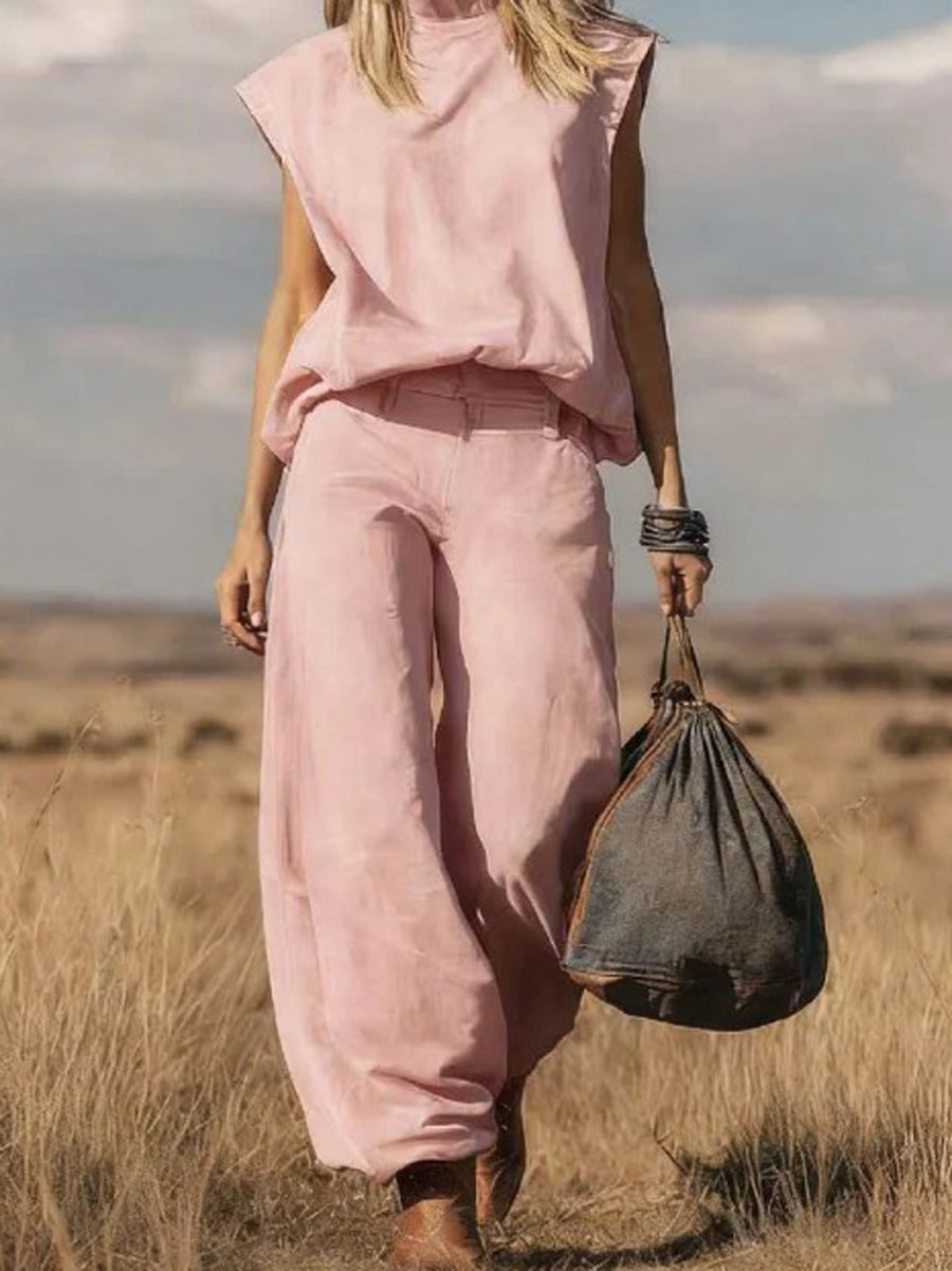 Ella | Loose Set with Wide Trousers