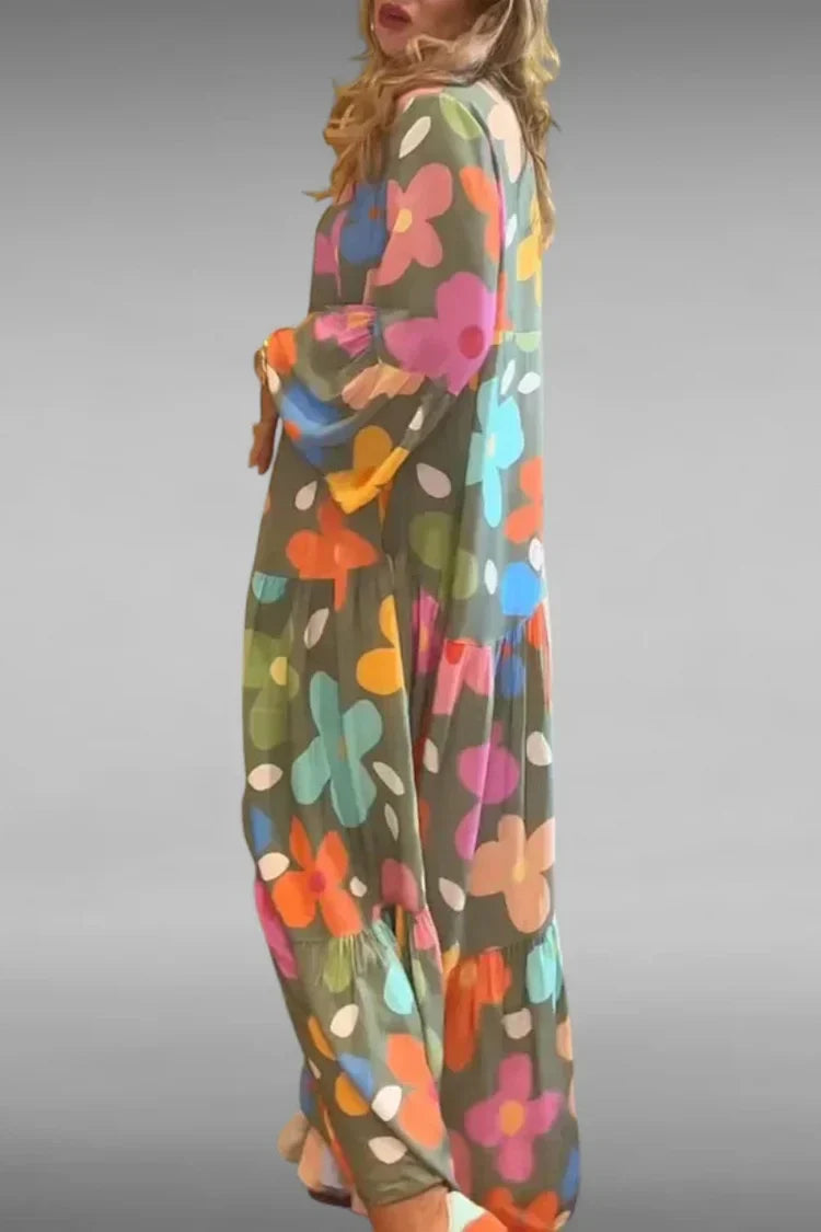 Floral Dream | Comfortable Fit Maxi Dress