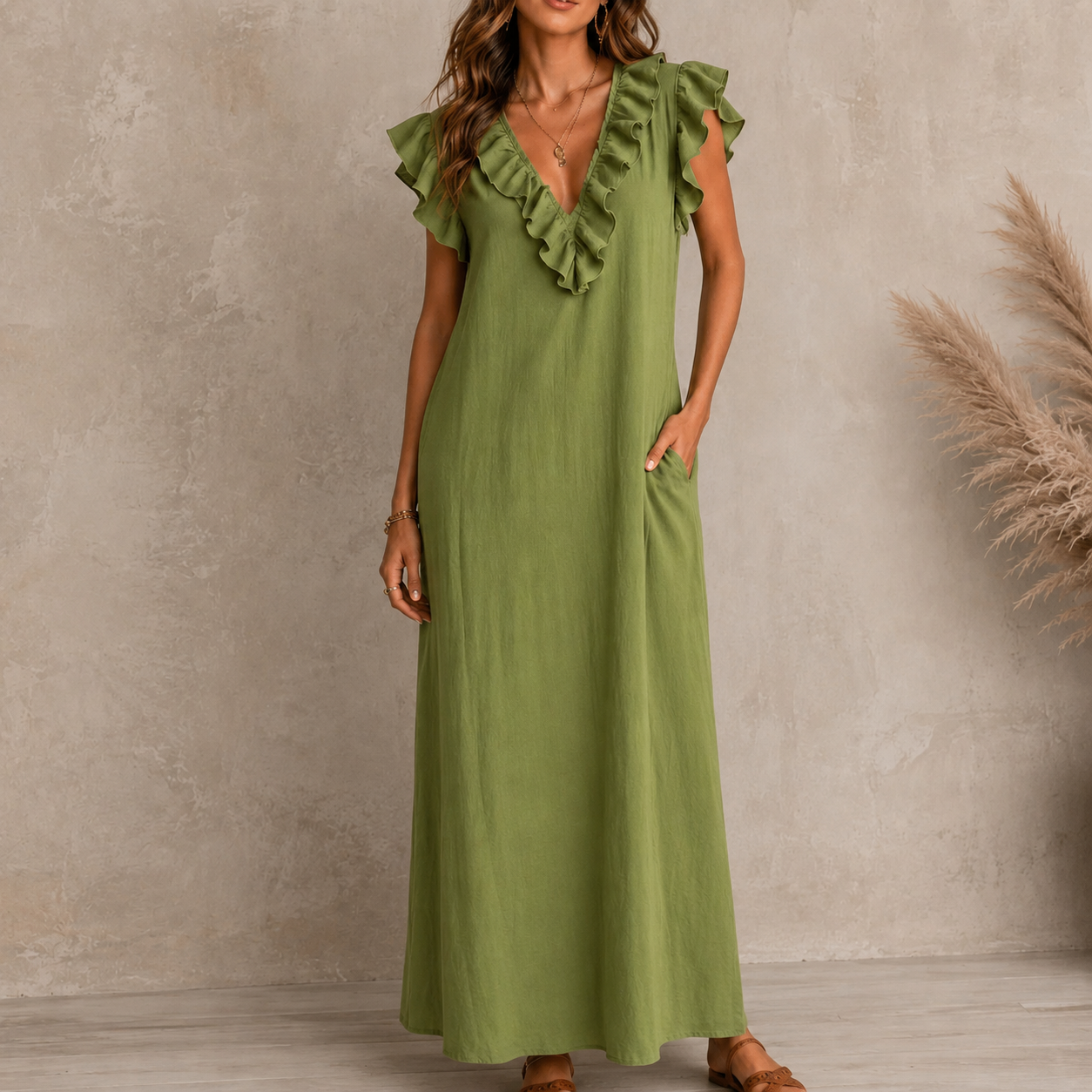 Florenza – Effortless Maxi with Pockets