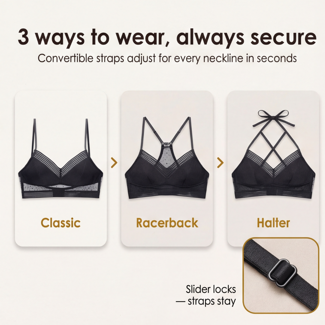 Lacella – Wireless Lifting Lace Bra