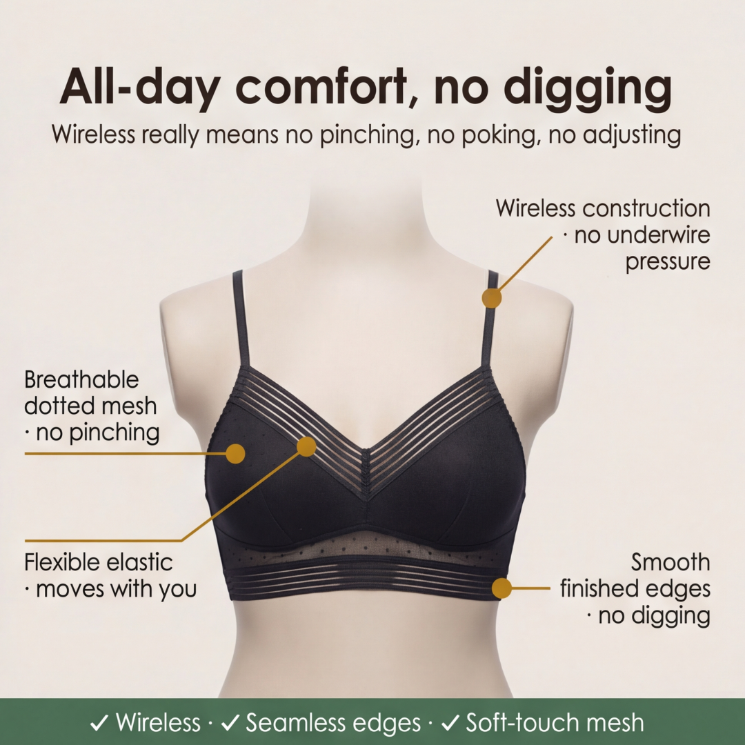 Lacella – Wireless Lifting Lace Bra