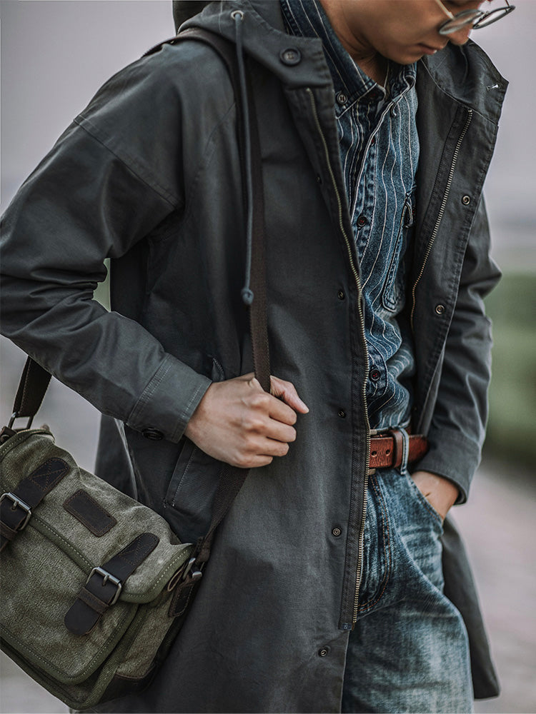 Engelbert - Fishtail Hooded Parka Windproof Jacket