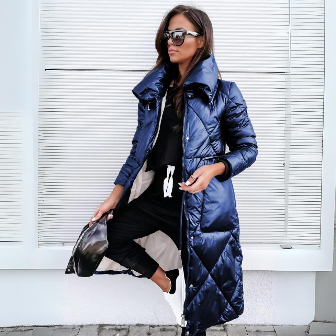 Noiréa™ | Elegant Quilted Jacket