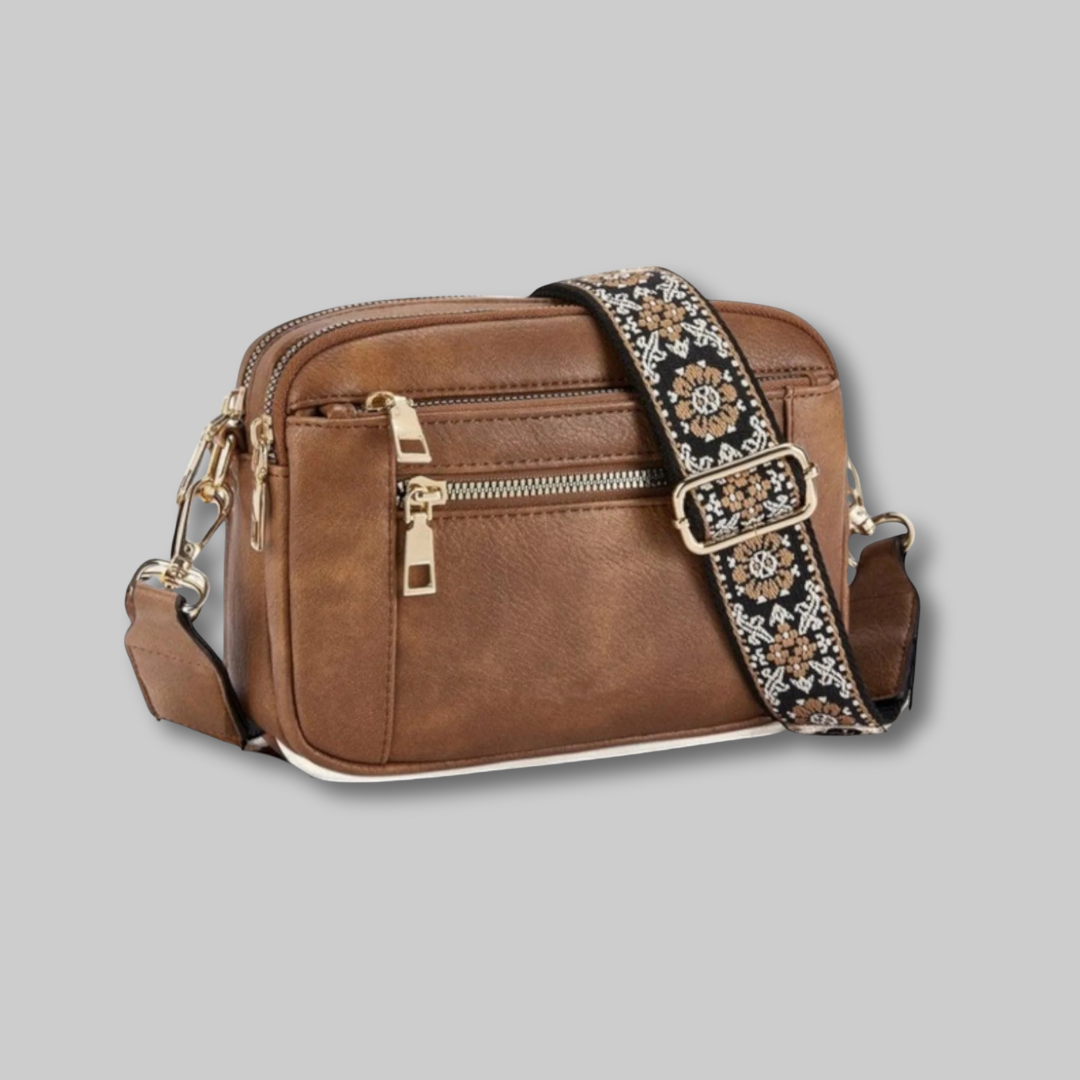 Vera™ | Elegant Leather Shoulder Bag