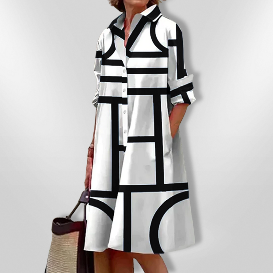 NYLA – EVERYDAY POCKETED MIDI DRESS