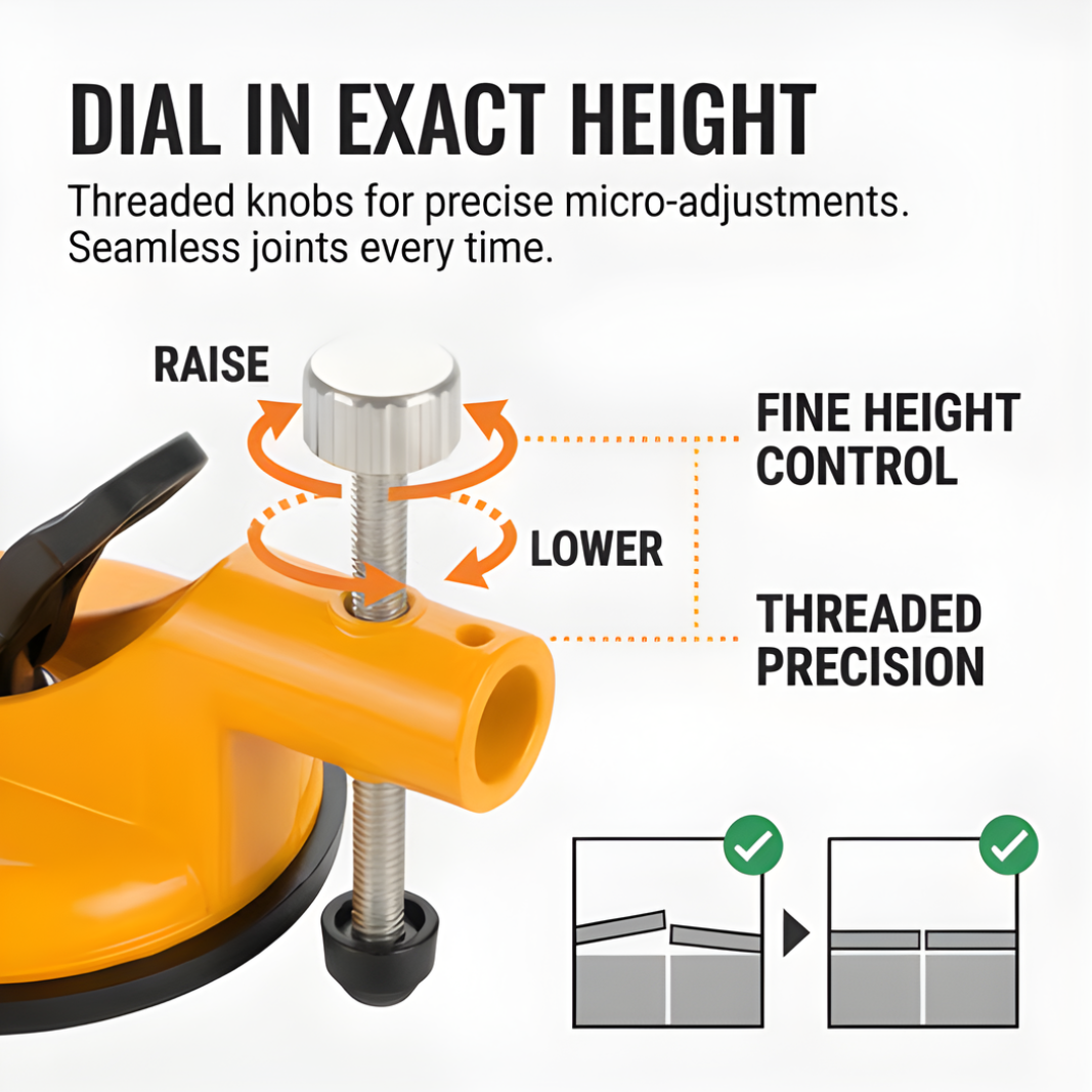 Griplock – Heavy Duty Suction Cup Tile Leveler