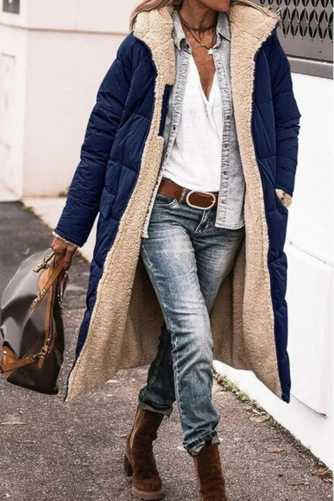Milena™ | Elegant & Warm Reversible Jacket