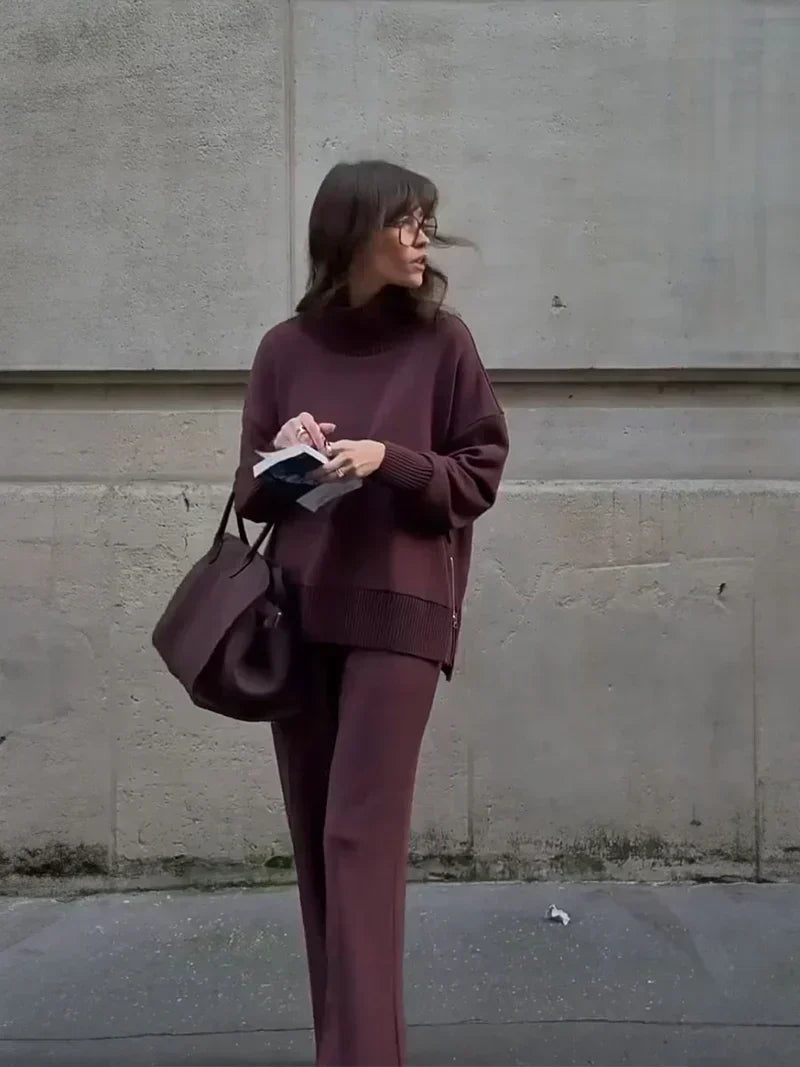 Serena™ | Loose-Fit Sweatshirt Set