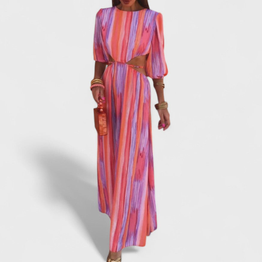 KIKI | LONG RIVIERA DRESS