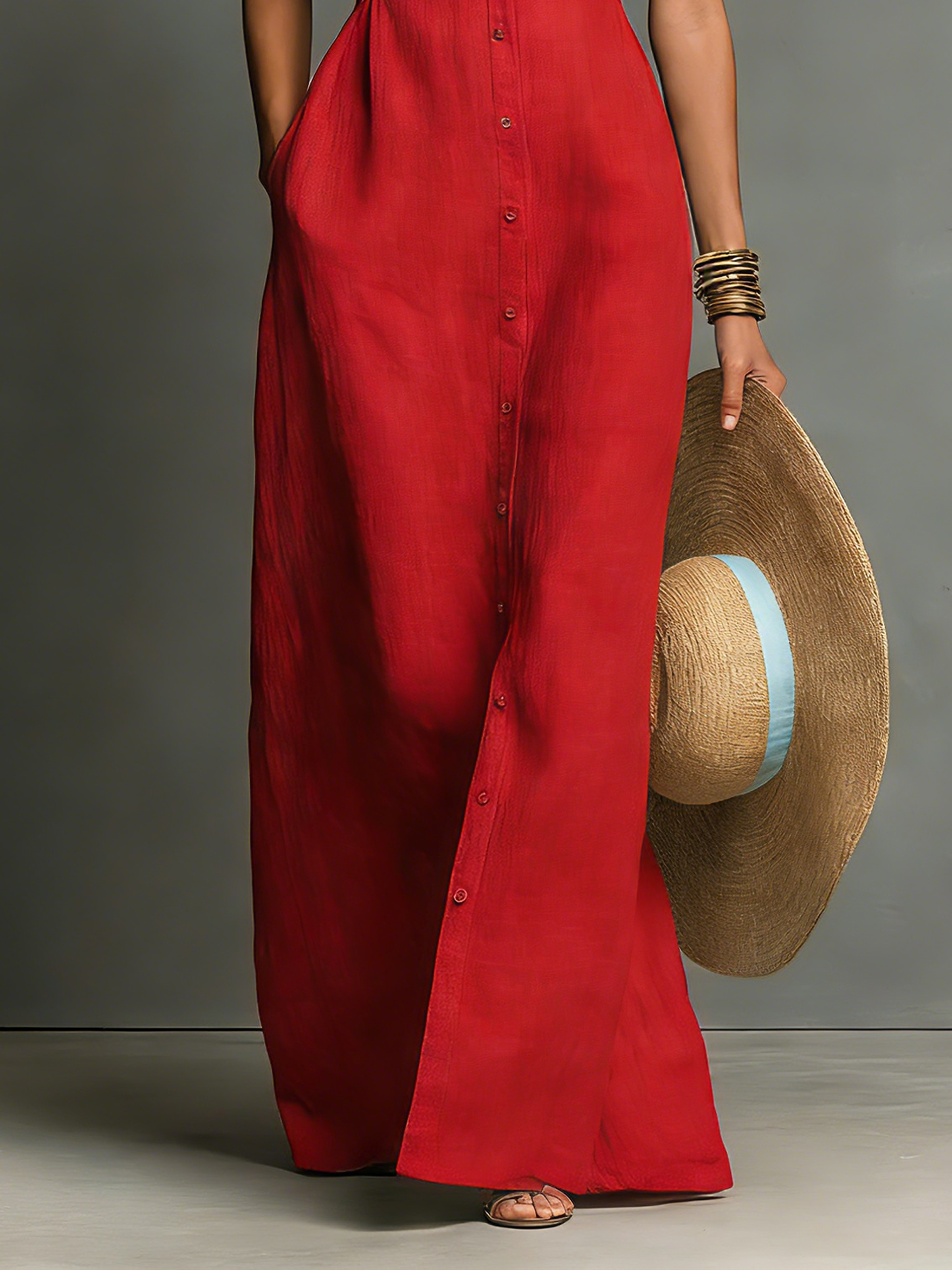 Emery™ Maxi Shirt Dress