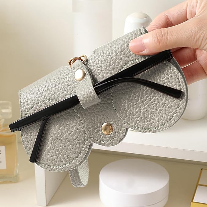 Brandary - Soft PU Leather Sunglasses Pouch