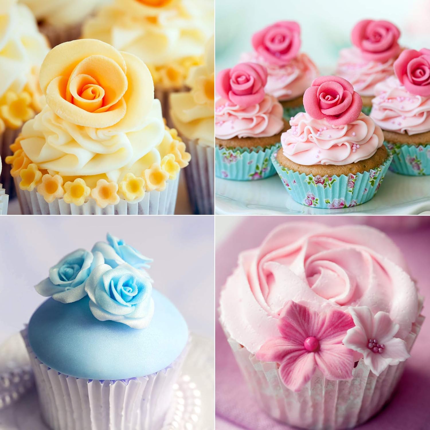 Bakerose - Floral Mould Set for Spring Cakes