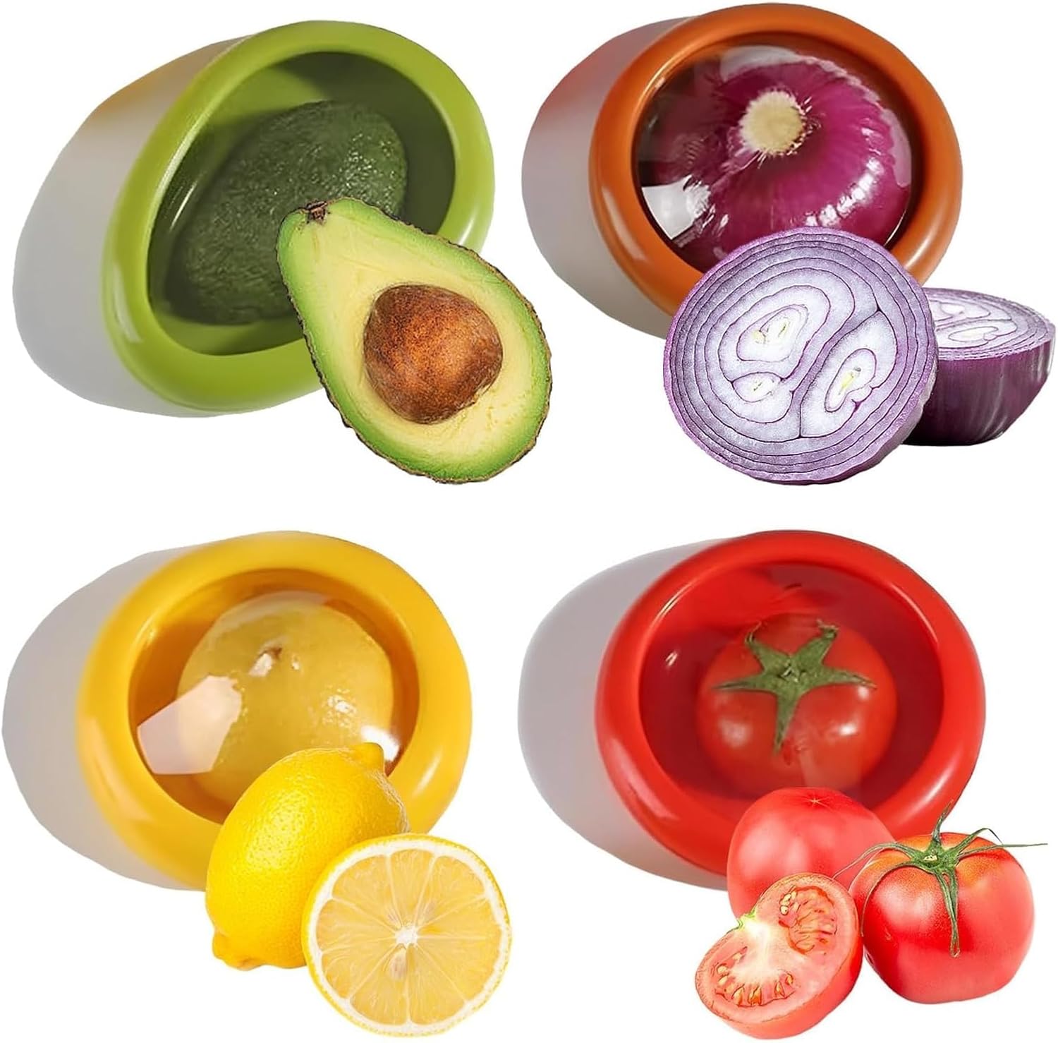 EcoWrap - Reusable Silicone Food Wraps for Freshness (3+1 Free)