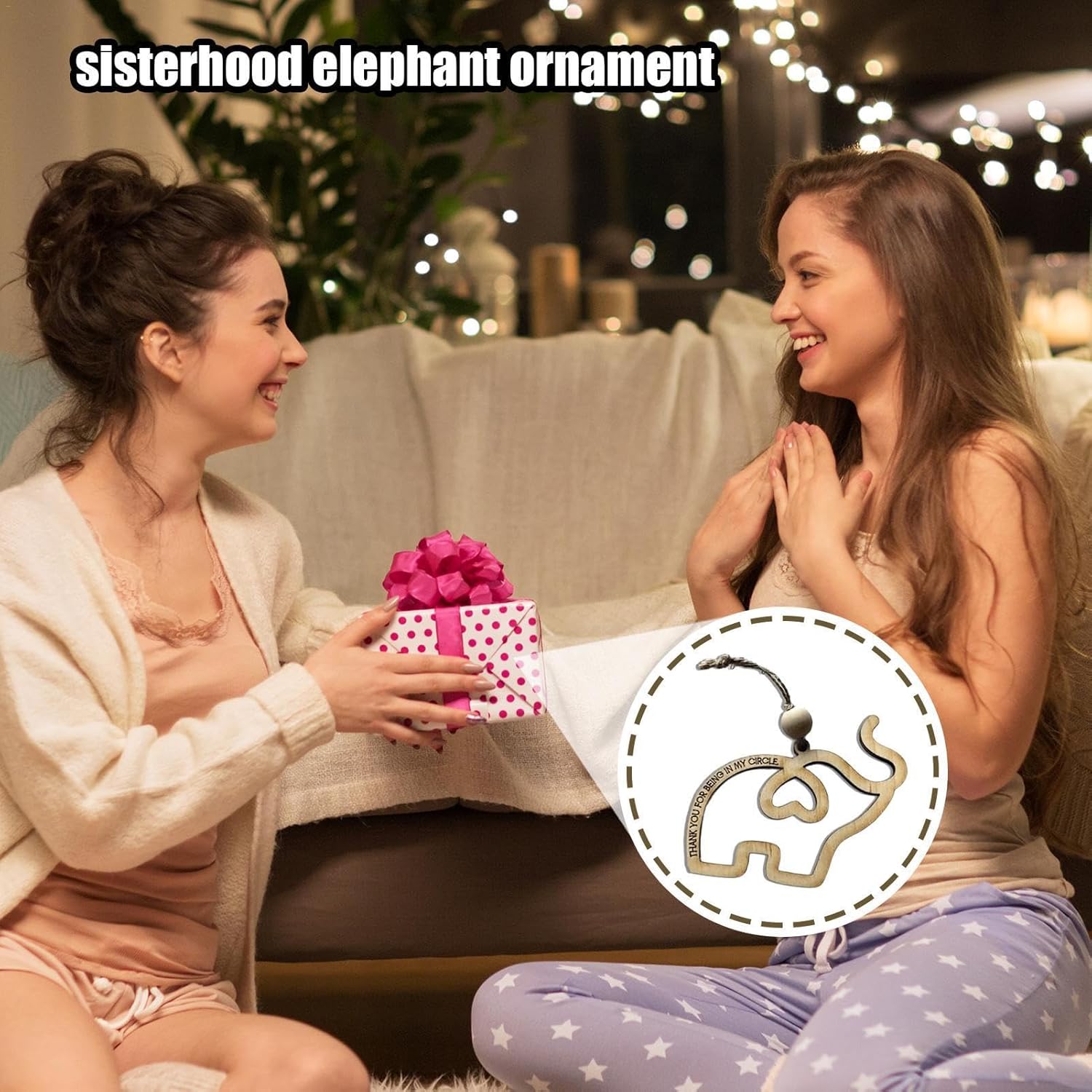Eleva - Elephant Friendship Keepsake Figurine