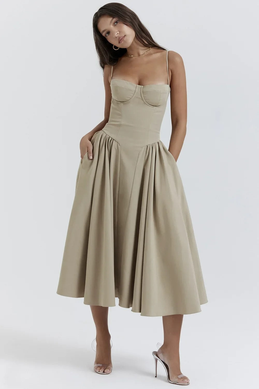 Elara | Elegant Corset Sundress