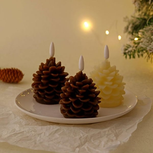 Lunacone - Flameless Pinecone Candle Light