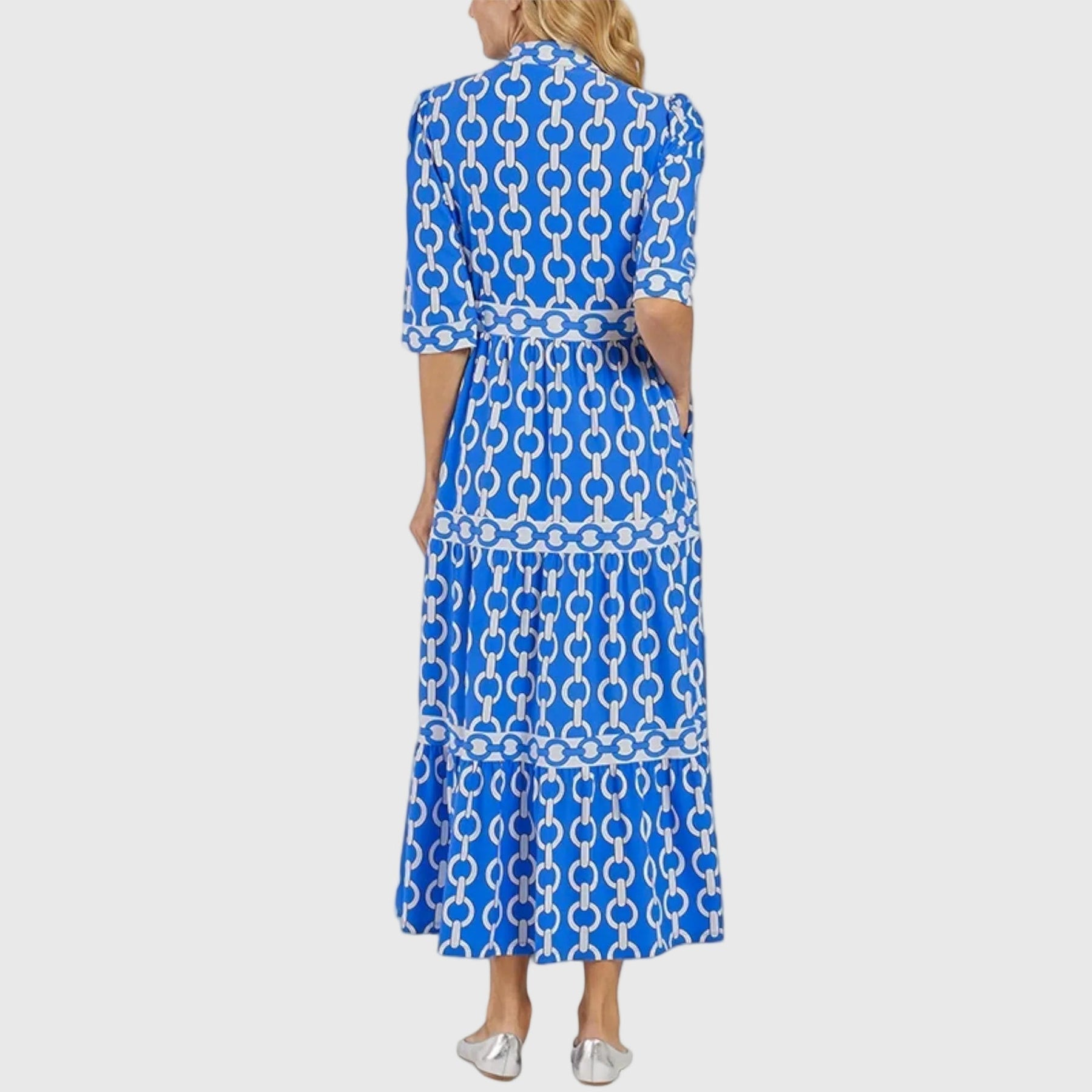 Juliette | Elegant Chain Midi Dress