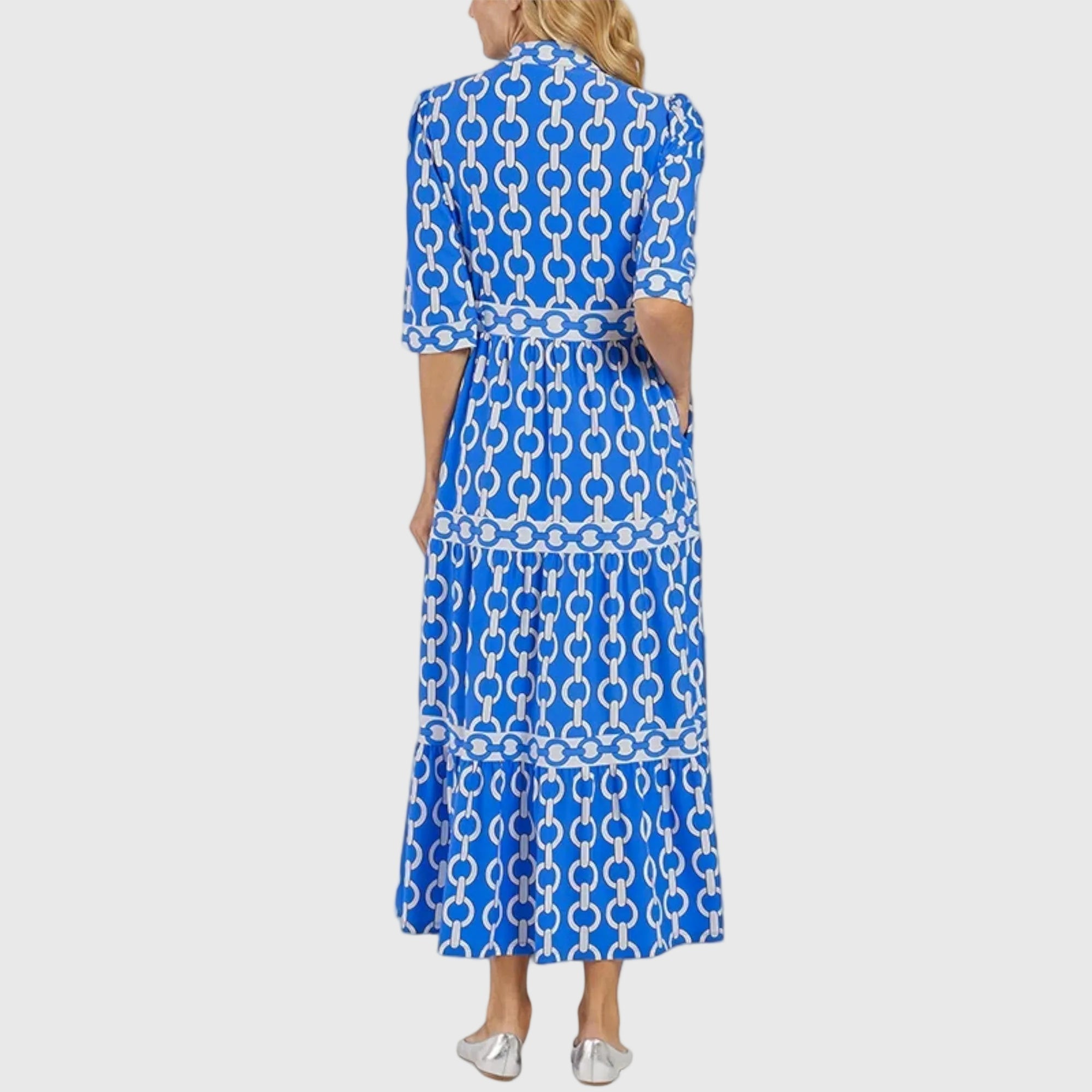 Juliette | Elegant Chain Midi Dress