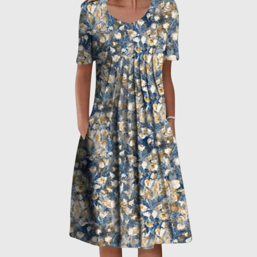 Skylar | Elegant and Flowing Midi Dress