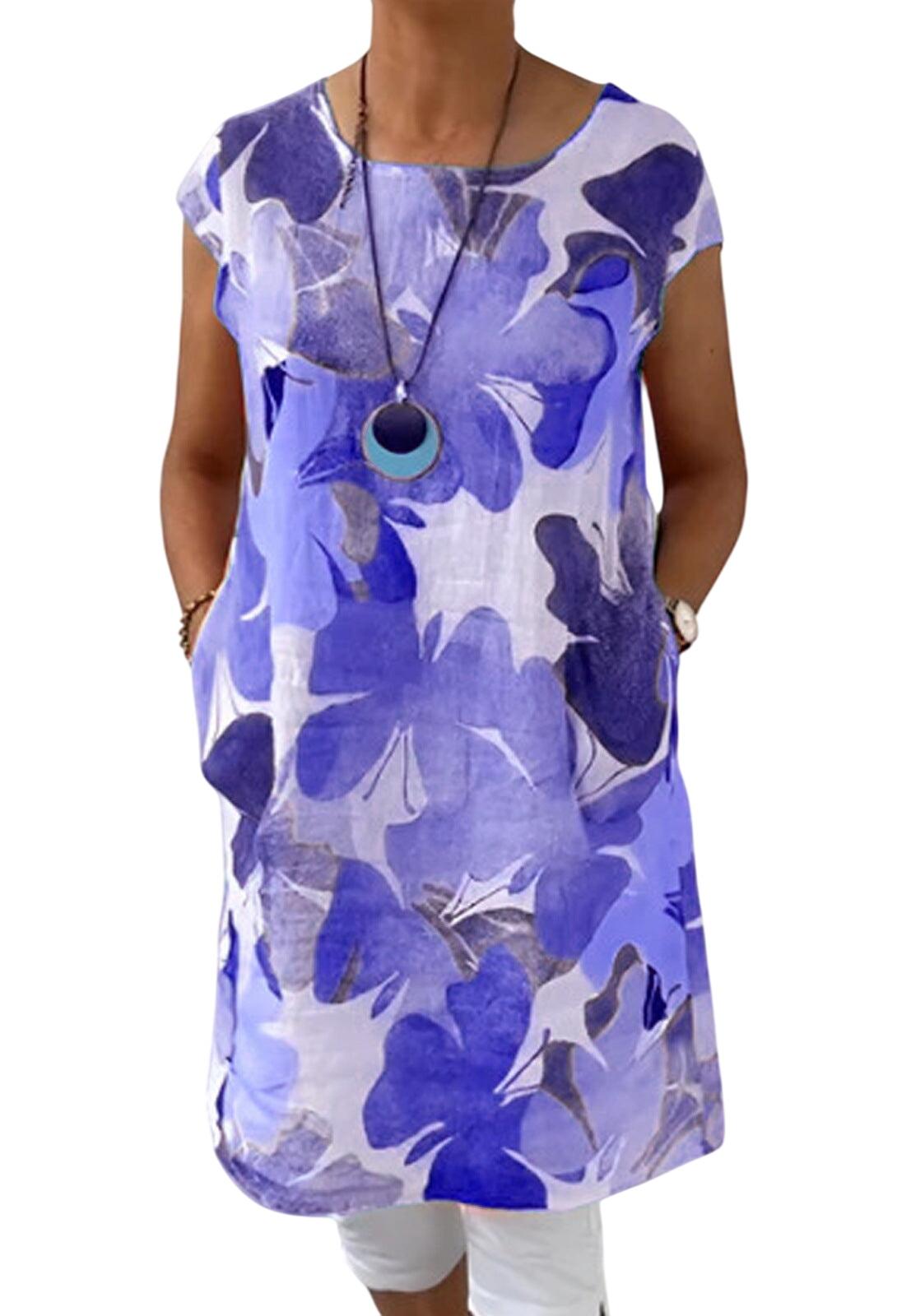 NORA – BREEZY BLOOMS TUNIC DRESS