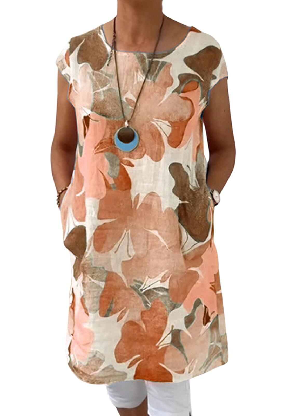 NORA – BREEZY BLOOMS TUNIC DRESS