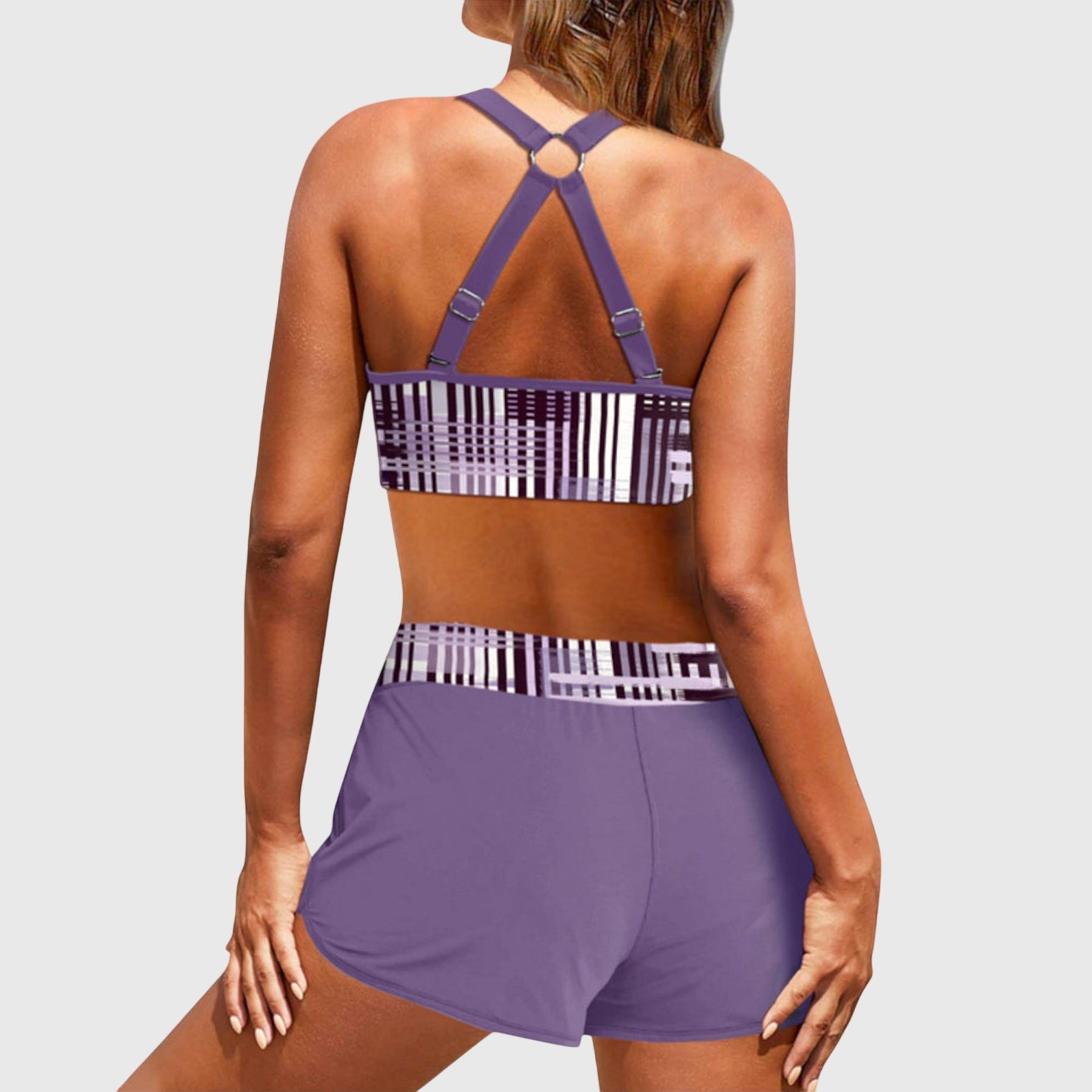 Janelle - Ribbed High-Waisted Bikini