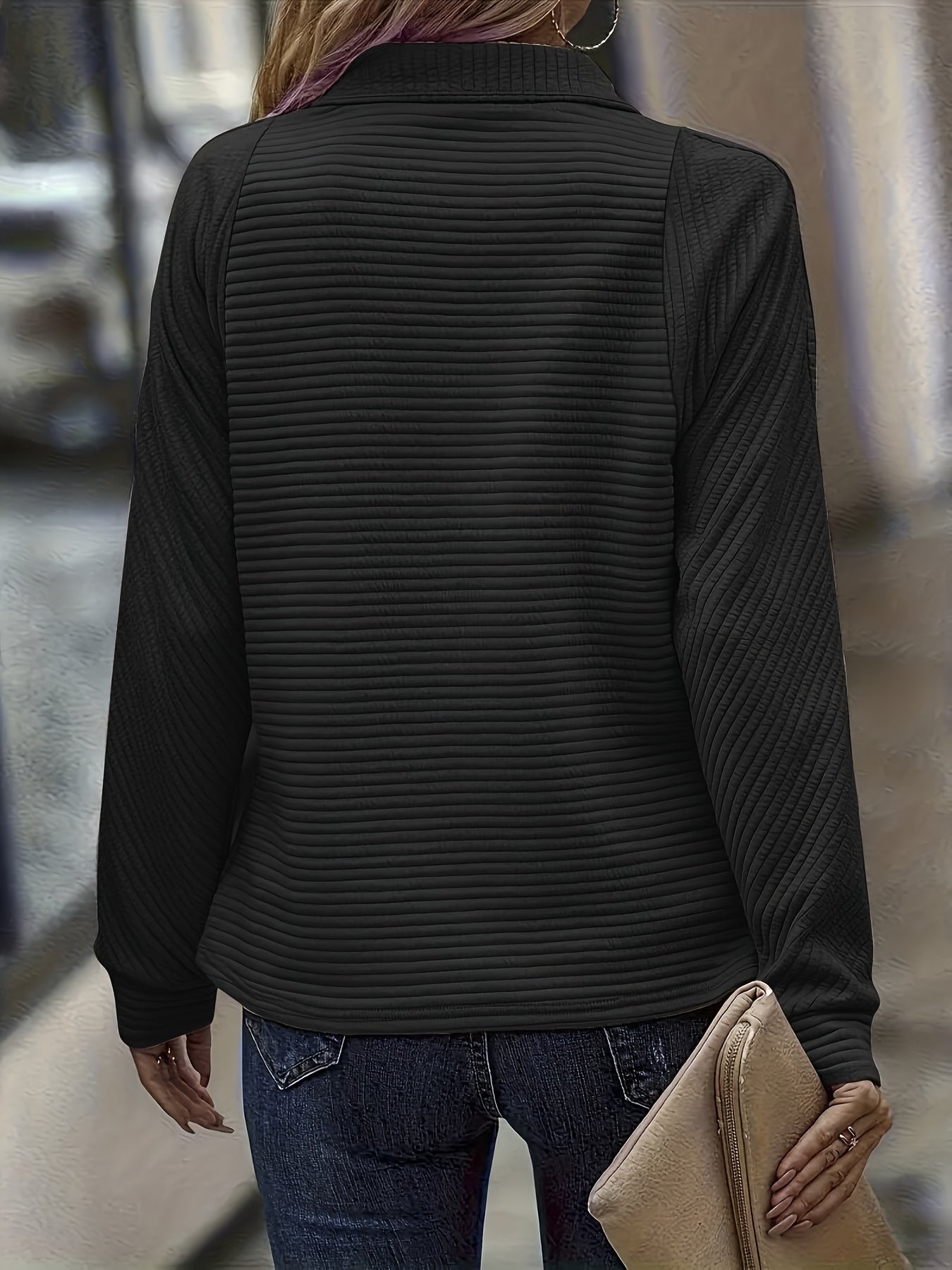 Marthe - Knitted Sweater With Zipper