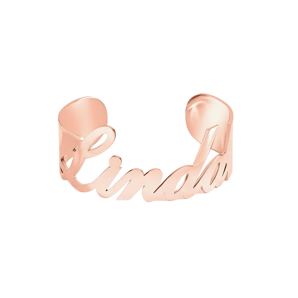 Aurelya – Personalized Name Bangle