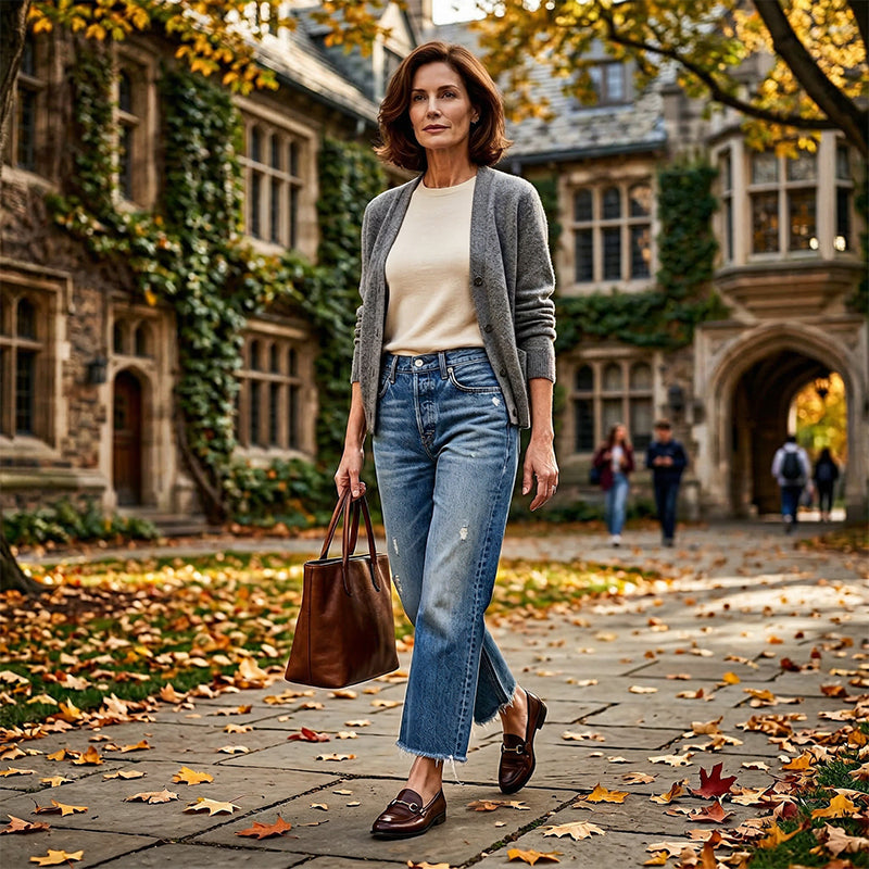 Danice™ | Cropped straight-leg jeans
