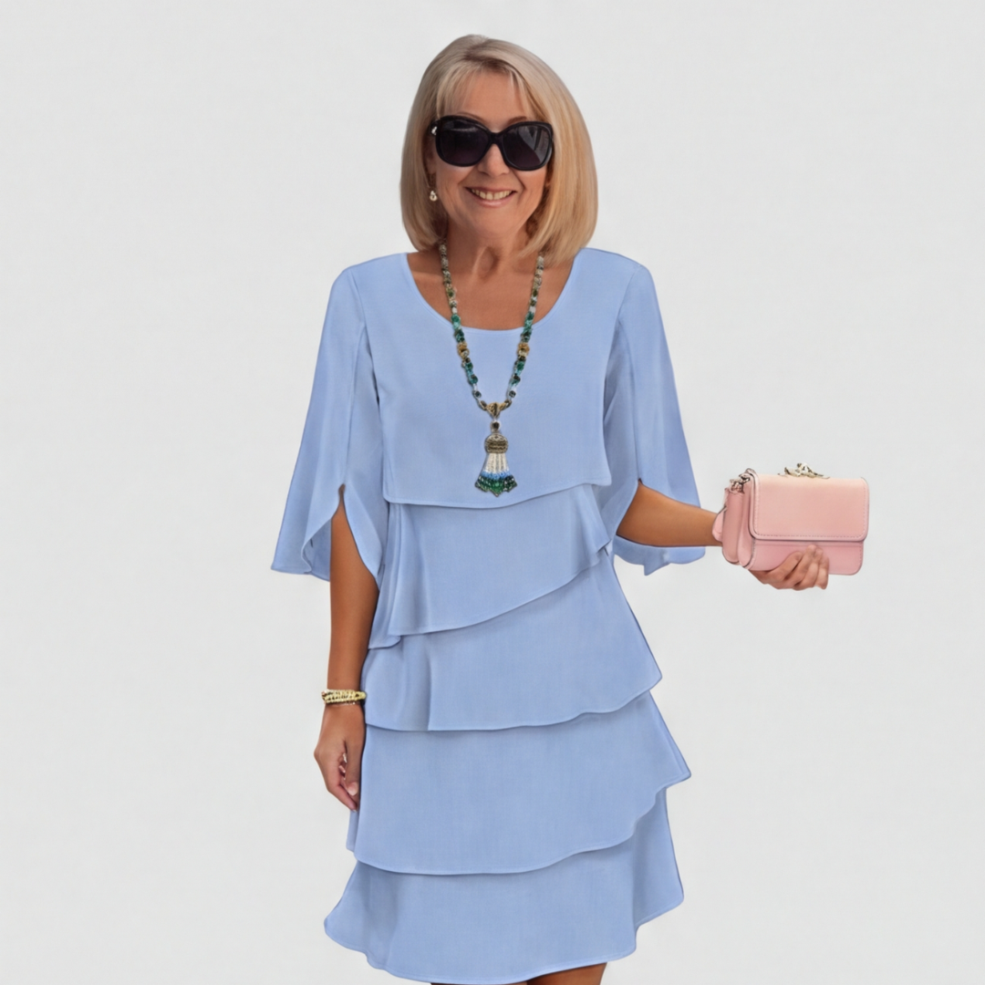 Florelle – Women's Layered Ruffle Dress