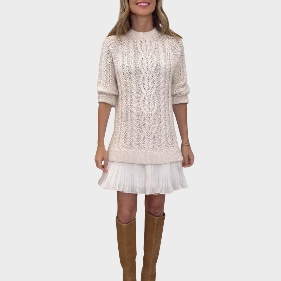Gabriela | Knit Dress in Fabric