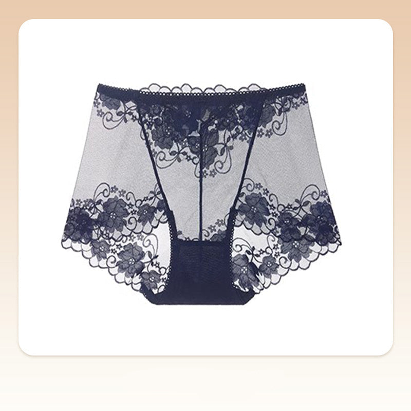 Lunalace - Women's High Waist Lace Panties