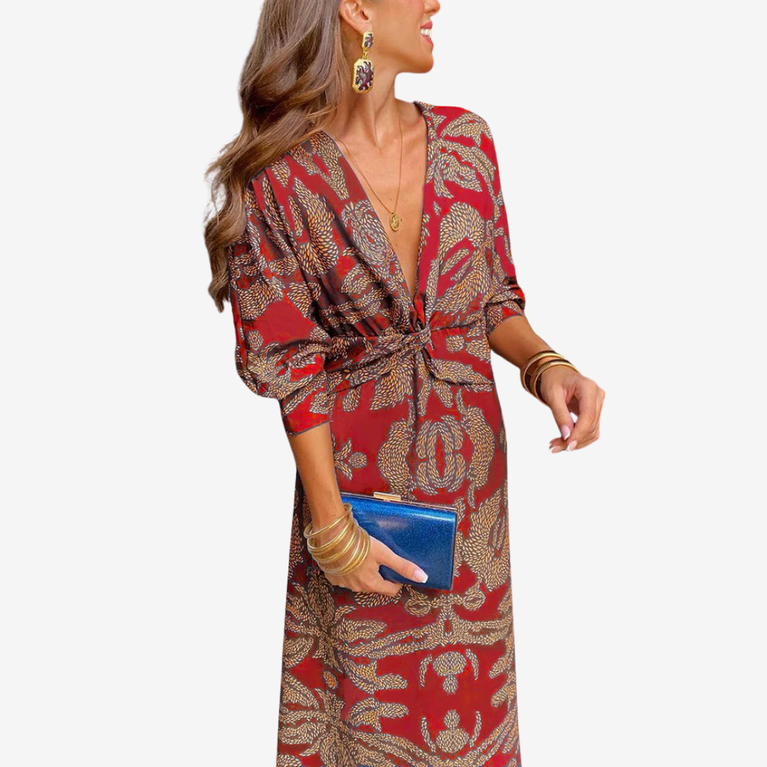 Doriane™ Midi Wrap Dress