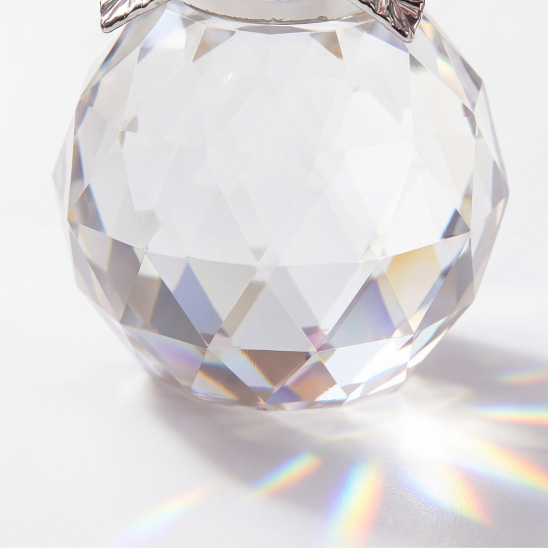 Lumirose – Crystal Rose Bouquet with Vase