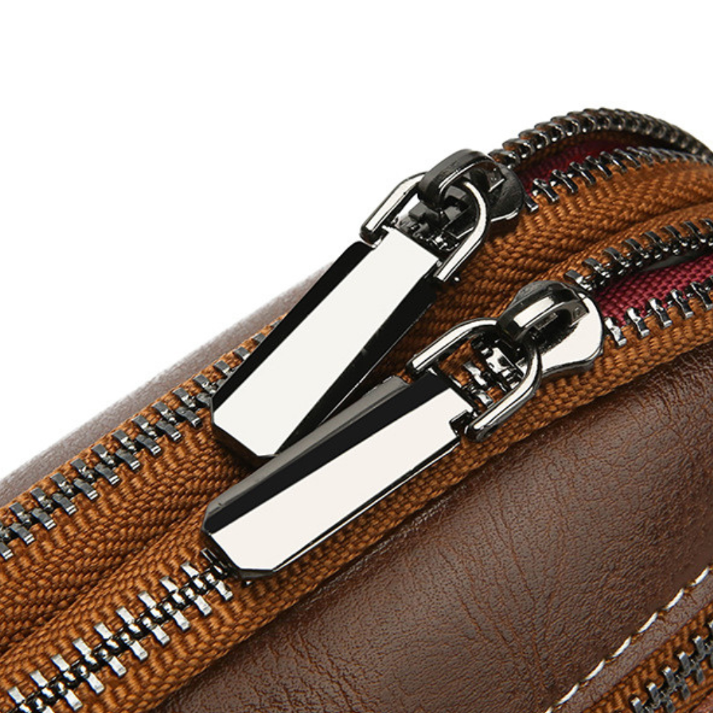 Bellana – Glossy Genuine Leather Shoulder Bag for Women
