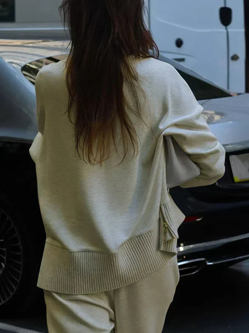 Serena™ | Loose-Fit Sweatshirt Set