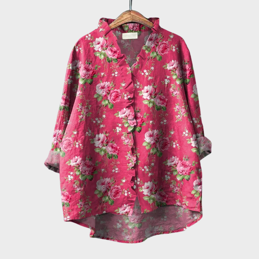 Tara | Elegant Summer Linen Shirt