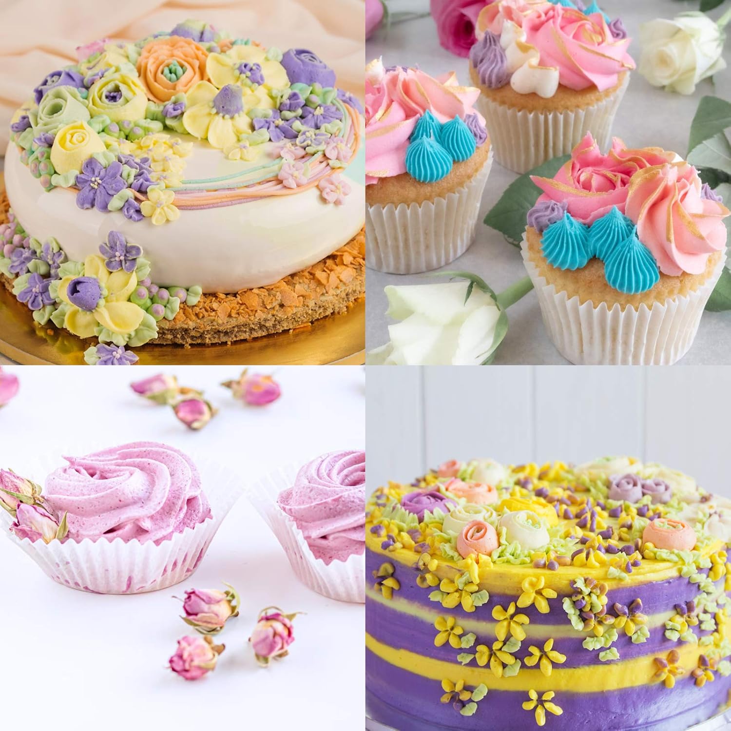 Bakerose - Floral Mould Set for Spring Cakes