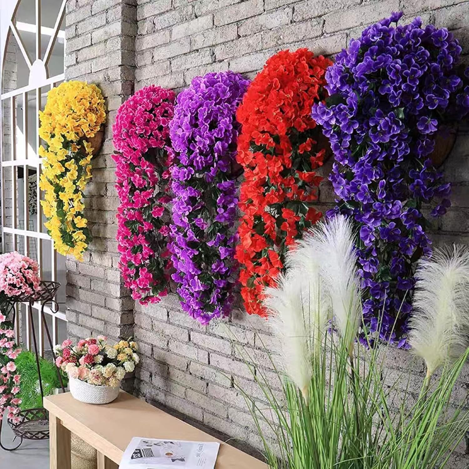 Florenza - Artificial Hanging Floral Displays for Indoor & Outdoor