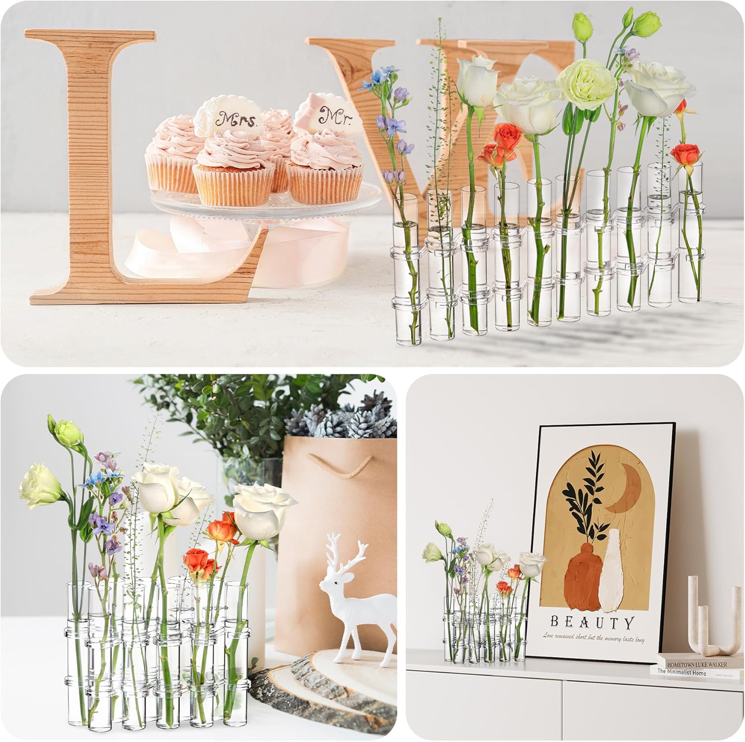 Florenza - Foldable Glass Vase for Bouquet Arrangements