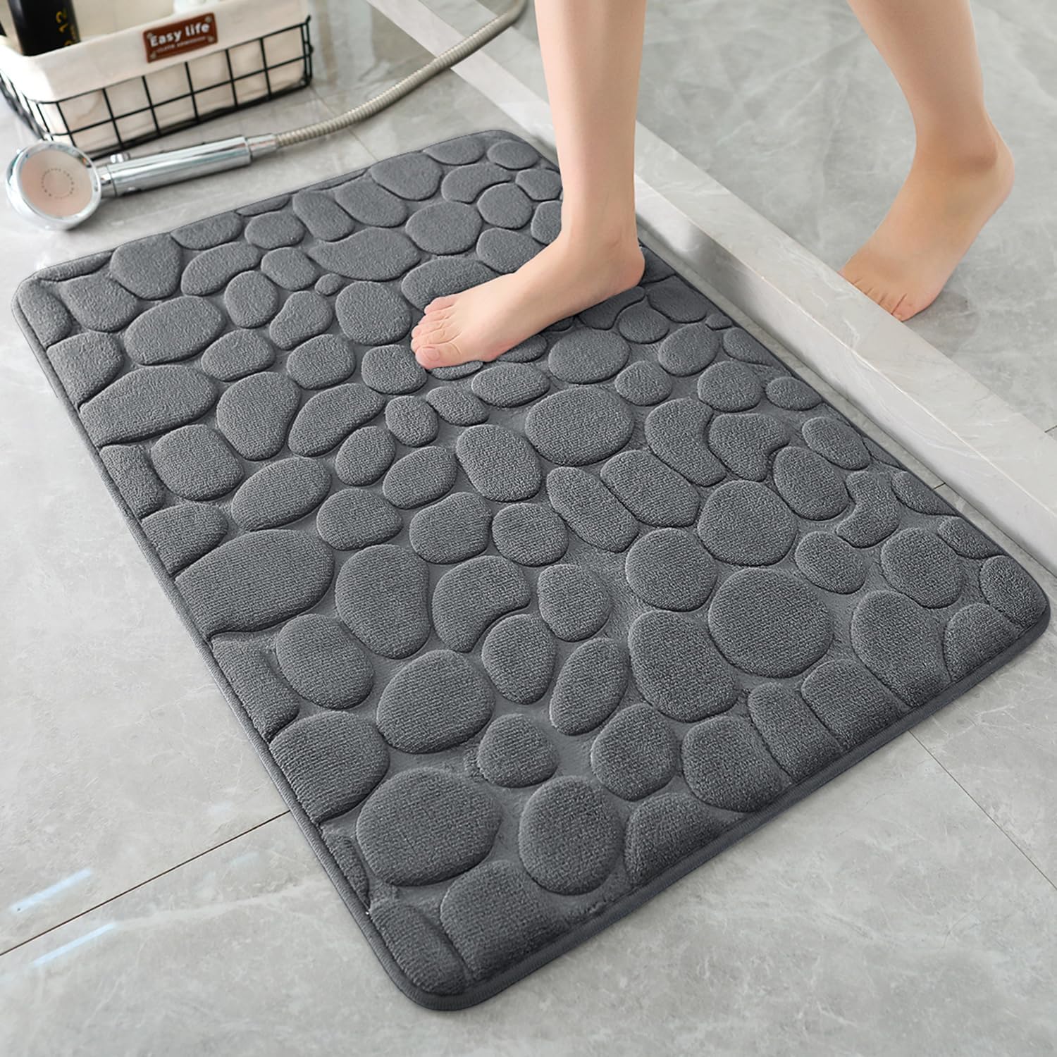 Barea - Anti-Slip Bath Mat for Safety and Comfort