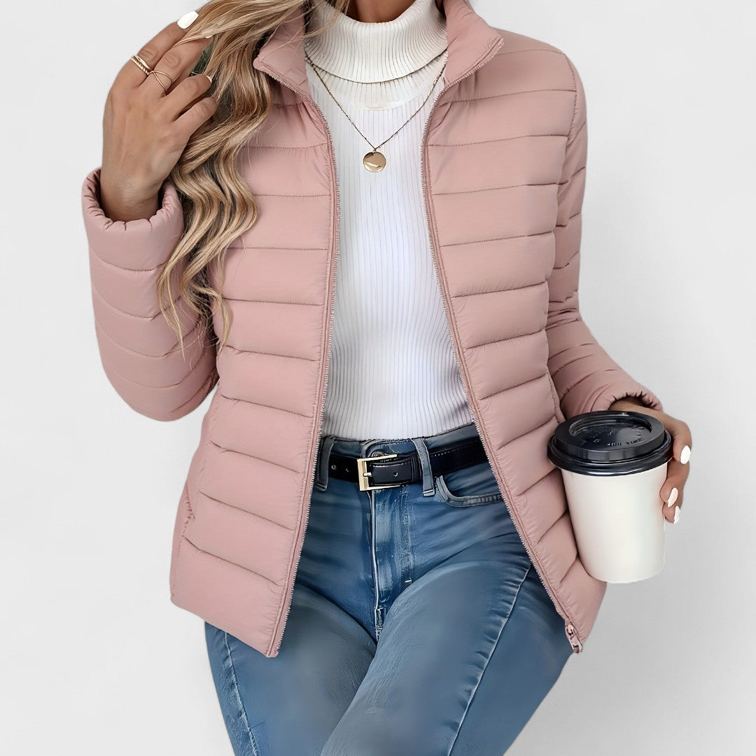 LEAH – LIGHTWEIGHT QUILTED PUFFER JACKET