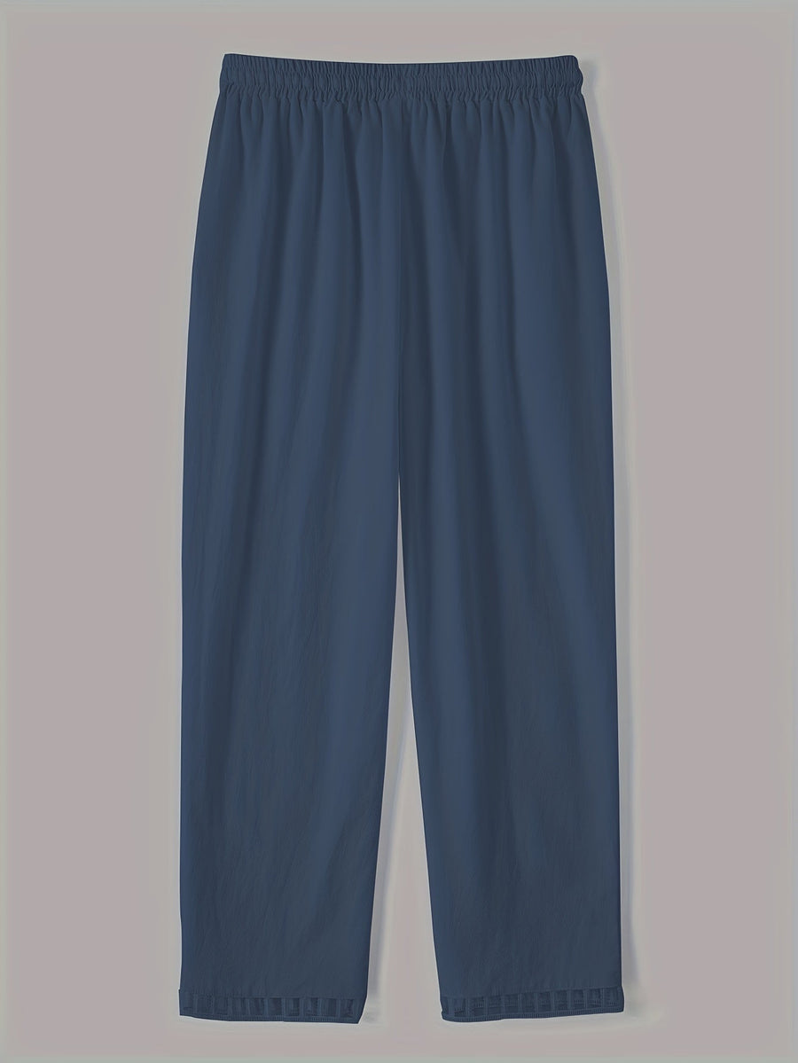 Wren – Relaxed Contrast Trim Cropped Pants