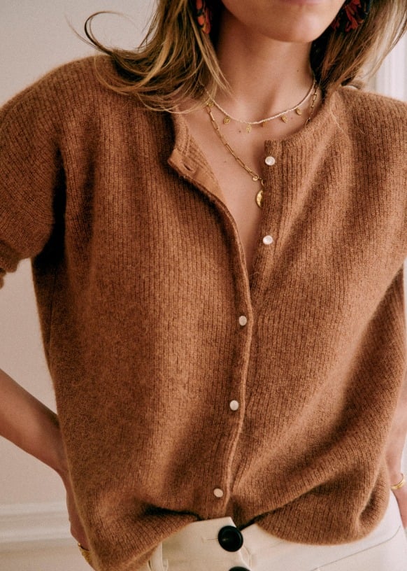 ELOISE – CLASSIC BUTTON-DOWN CARDIGAN